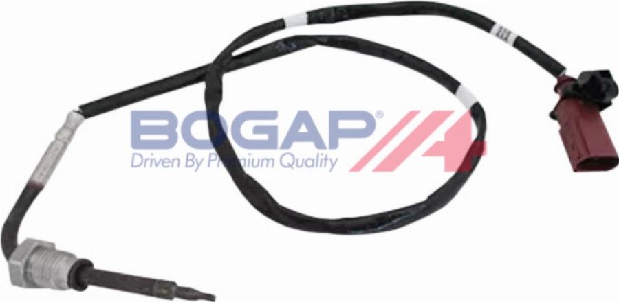 BOGAP A6120248 - Датчик, температура вихлопних газів autocars.com.ua
