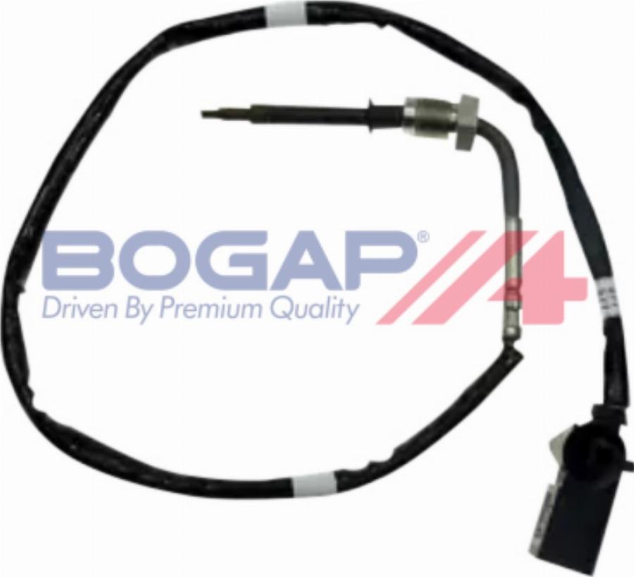 BOGAP A6120249 - Датчик, температура вихлопних газів autocars.com.ua