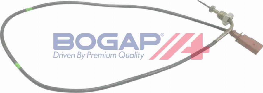 BOGAP A6120260 - Датчик, температура вихлопних газів autocars.com.ua