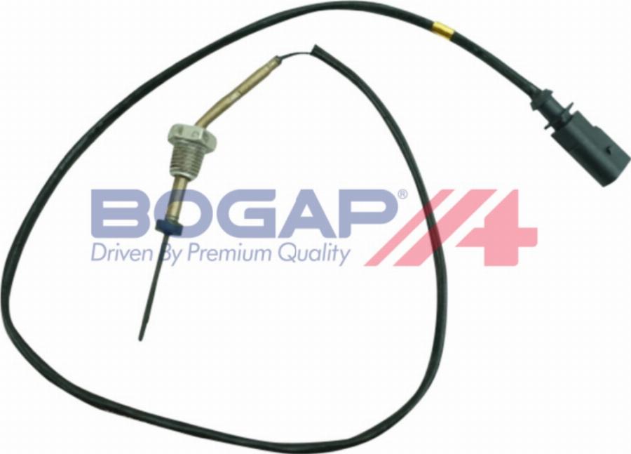 BOGAP A6120265 - Датчик, температура вихлопних газів autocars.com.ua