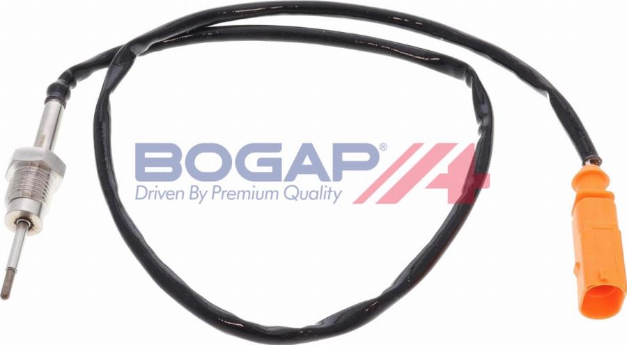 BOGAP A6120285 - Датчик, температура вихлопних газів autocars.com.ua