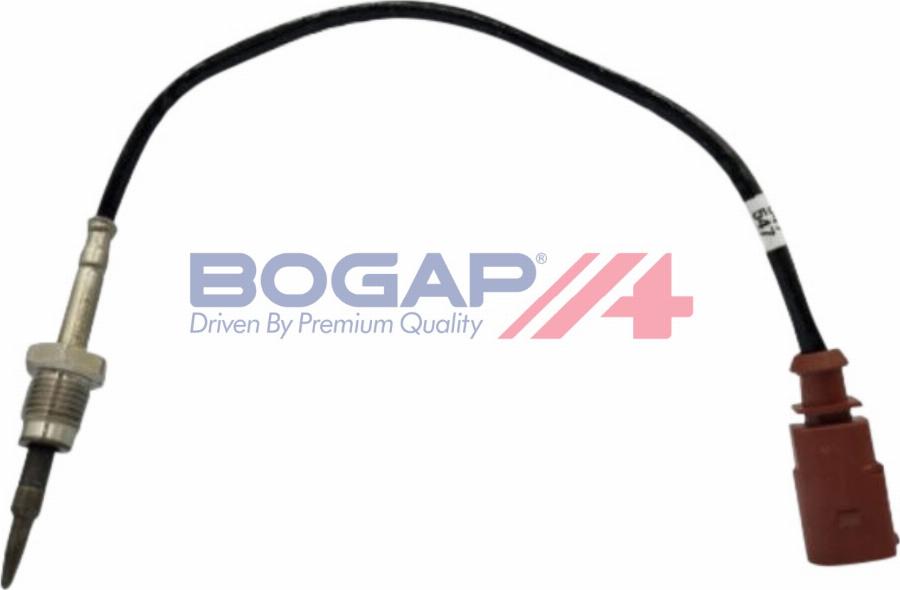 BOGAP A6120289 - Датчик, температура вихлопних газів autocars.com.ua