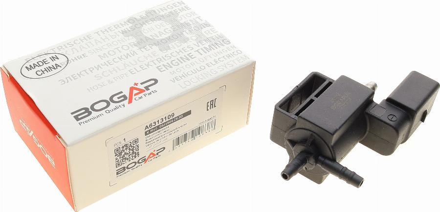 BOGAP A6313109 - Клапан регулювання тиск наддуву autocars.com.ua