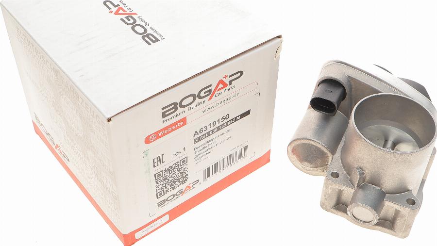 BOGAP A6319150 - Патрубок дросельної заслінки autocars.com.ua