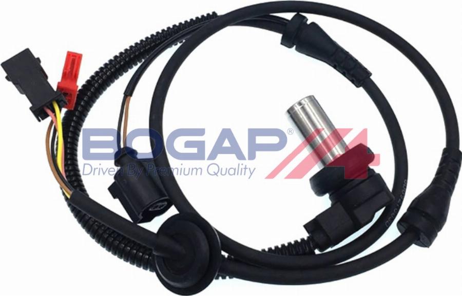 BOGAP A7117253 - Датчик ABS, частота обертання колеса autocars.com.ua
