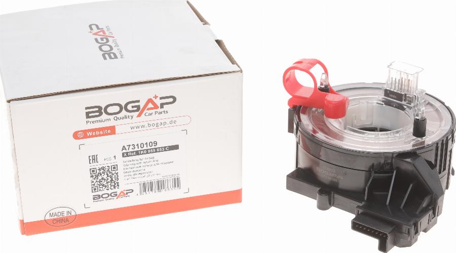 BOGAP A7310109 - Вита пружина, подушка безпеки autocars.com.ua