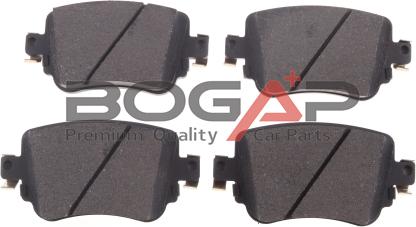 BOGAP A8210107 - Гальмівні колодки, дискові гальма autocars.com.ua