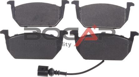 BOGAP A8210110 - Гальмівні колодки, дискові гальма autocars.com.ua