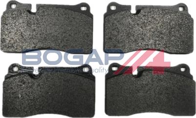 BOGAP A8210120 - Гальмівні колодки, дискові гальма autocars.com.ua