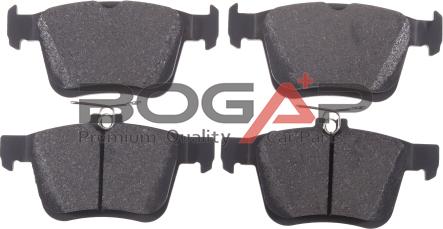 BOGAP A8210124 - Гальмівні колодки, дискові гальма autocars.com.ua