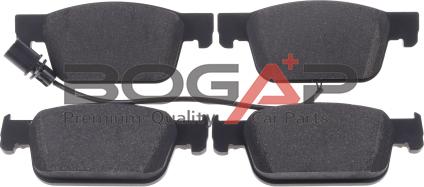BOGAP A8210125 - Гальмівні колодки, дискові гальма autocars.com.ua