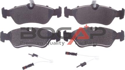 BOGAP A8210134 - Гальмівні колодки, дискові гальма autocars.com.ua