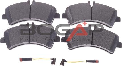 BOGAP A8210137 - Гальмівні колодки, дискові гальма autocars.com.ua