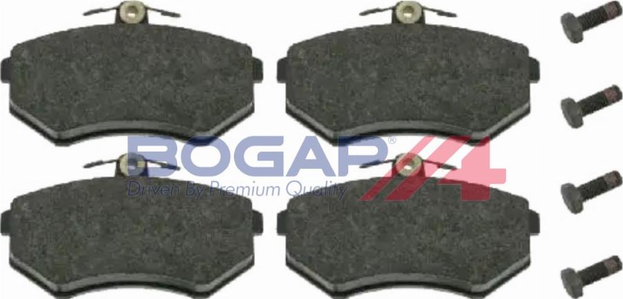 BOGAP A8210167 - Гальмівні колодки, дискові гальма autocars.com.ua