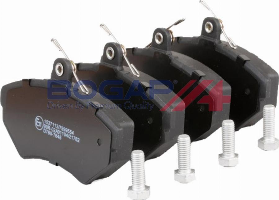 BOGAP A8210195 - Гальмівні колодки, дискові гальма autocars.com.ua