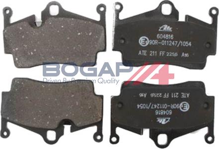 BOGAP A8210205 - Гальмівні колодки, дискові гальма autocars.com.ua