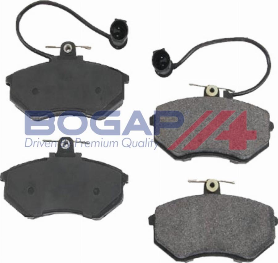 BOGAP A8210224 - Гальмівні колодки, дискові гальма autocars.com.ua