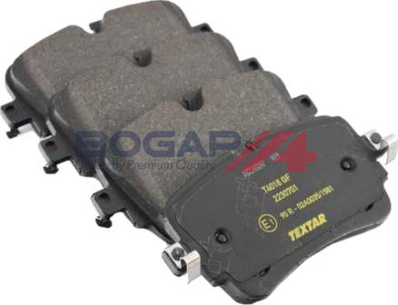 BOGAP A8210267 - Тормозные колодки, дисковые, комплект autodnr.net