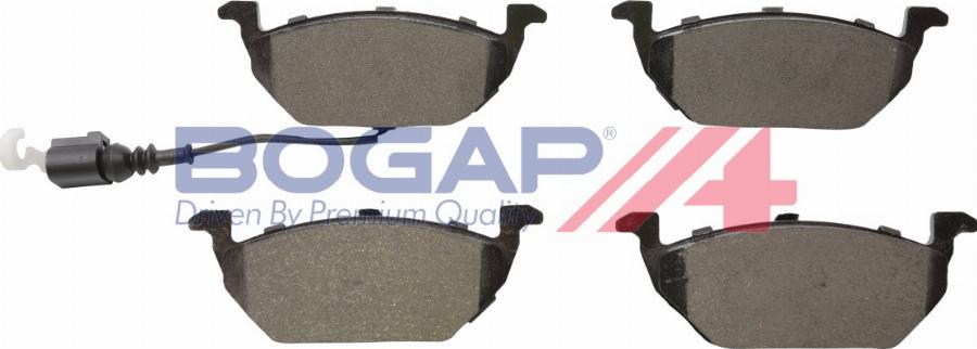 BOGAP A8210312 - Гальмівні колодки, дискові гальма autocars.com.ua