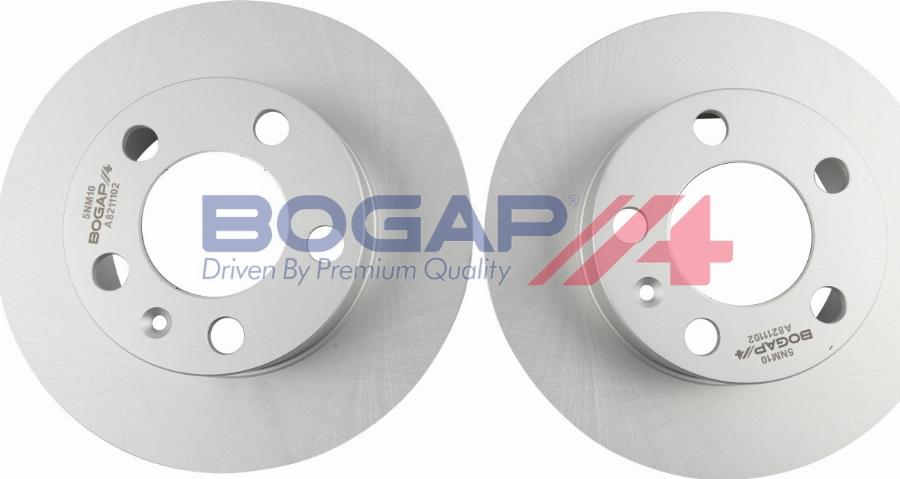 BOGAP A8211102 - Гальмівний диск autocars.com.ua
