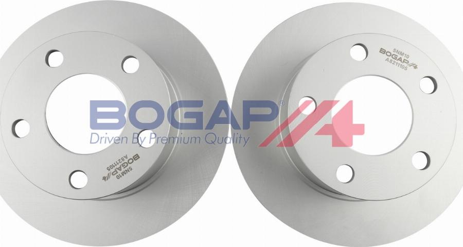 BOGAP A8211105 - Гальмівний диск autocars.com.ua
