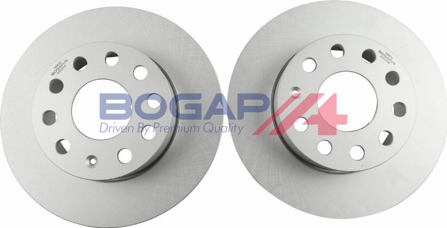 BOGAP A8211114 - Гальмівний диск autocars.com.ua