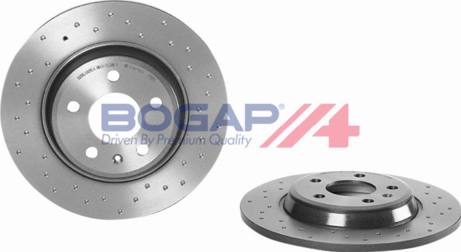 BOGAP A8211125 - Гальмівний диск autocars.com.ua
