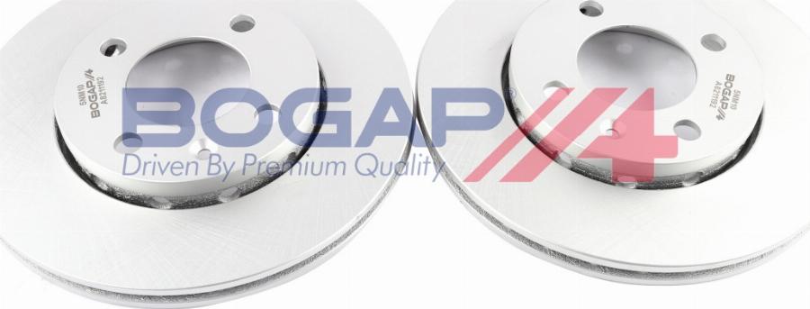 BOGAP A8211192 - Гальмівний диск autocars.com.ua