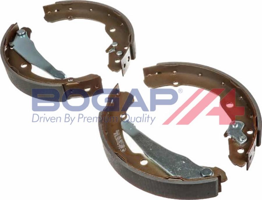 BOGAP A8213102 - Комплект гальм, барабанний механізм autocars.com.ua