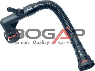 BOGAP B1210128 - Шланг, вентиляція картера autocars.com.ua