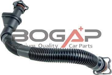 BOGAP B1210152 - Шланг, вентиляція картера autocars.com.ua