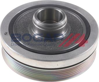 BOGAP B1213103 - Ремінний шків, колінчастий вал autocars.com.ua