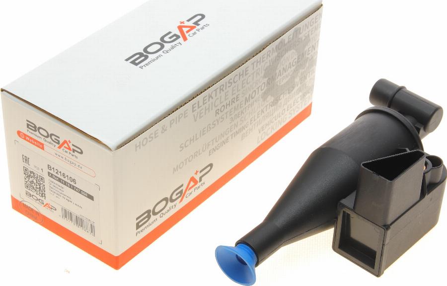 BOGAP B1216106 - Маслосъемный щиток, вентиляція картера autocars.com.ua