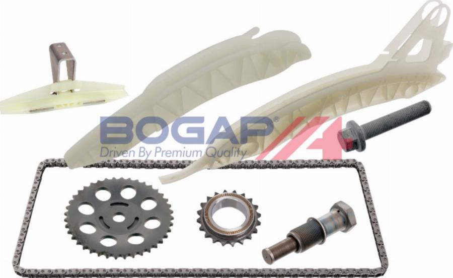 BOGAP B1328120 - Комплект ланцюга приводу распредвала autocars.com.ua
