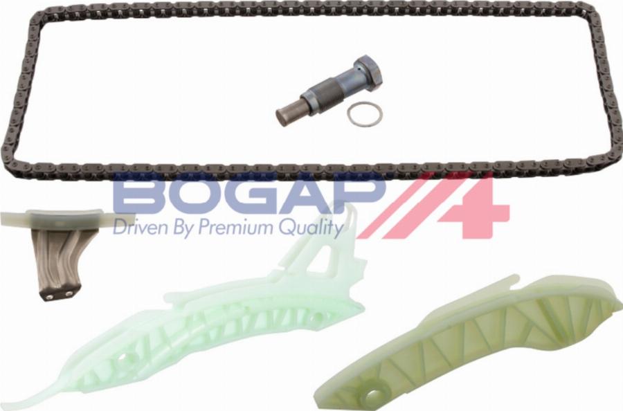 BOGAP B1328124 - Комплект ланцюга приводу распредвала autocars.com.ua