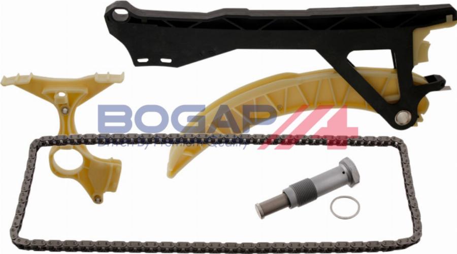 BOGAP B1328125 - Комплект ланцюга приводу распредвала autocars.com.ua