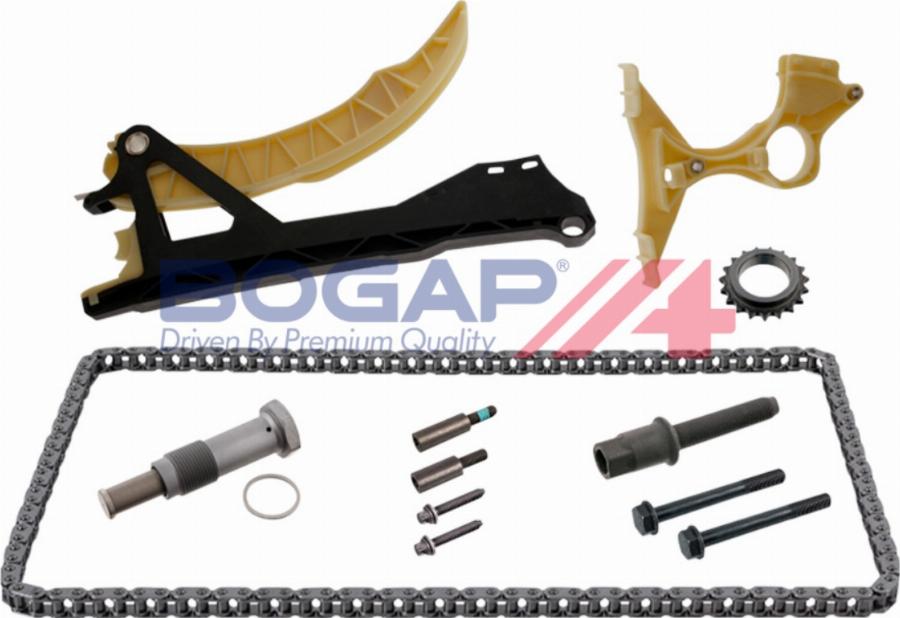 BOGAP B1328126 - Комплект ланцюга приводу распредвала autocars.com.ua