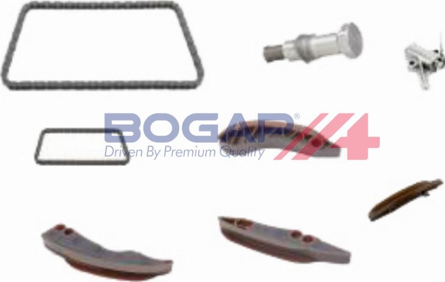 BOGAP B1328144 - Комплект ланцюга приводу распредвала autocars.com.ua