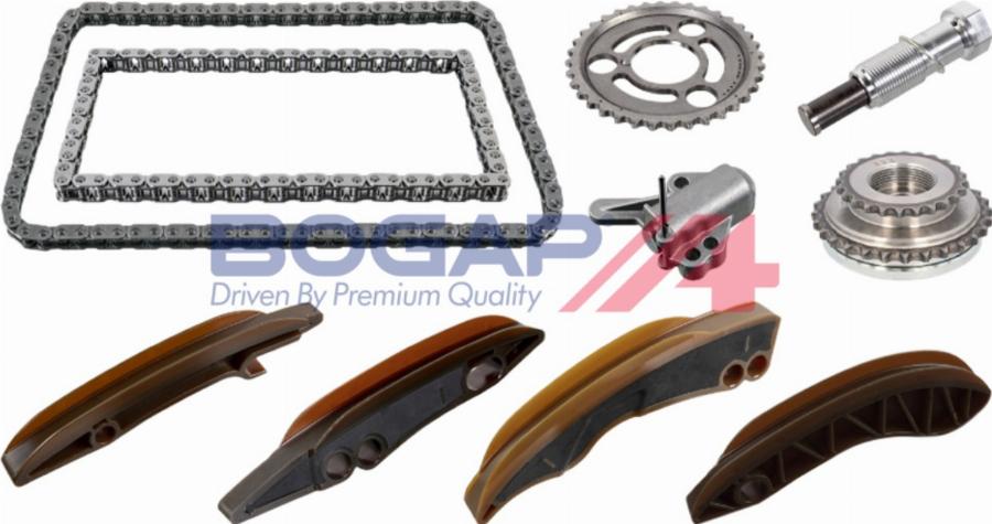BOGAP B1328146 - Комплект ланцюга приводу распредвала autocars.com.ua