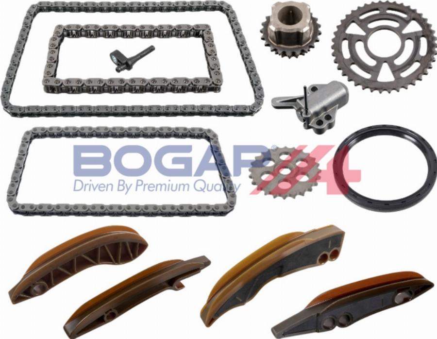 BOGAP B1328147 - Комплект ланцюга приводу распредвала autocars.com.ua