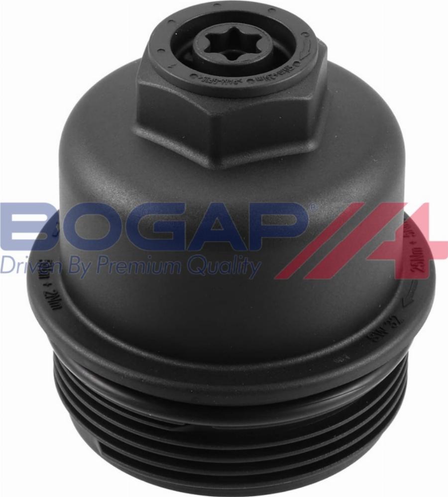 BOGAP B1422116 - Кришка, корпус масляного фільтра autocars.com.ua