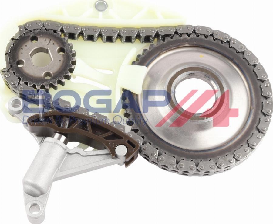 BOGAP B1432101 - Комплект ланцюга, привід масляного насоса autocars.com.ua