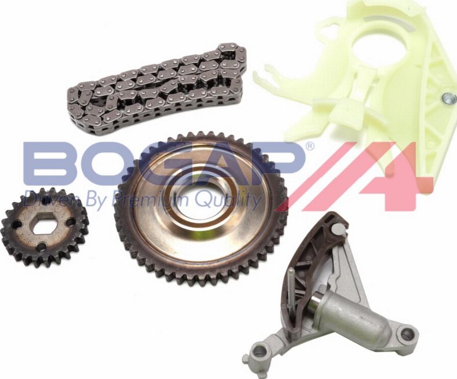BOGAP B1432105 - Комплект ланцюга, привід масляного насоса autocars.com.ua