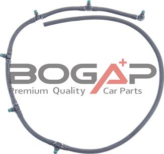 BOGAP B1621107 - Шланг, витік палива autocars.com.ua