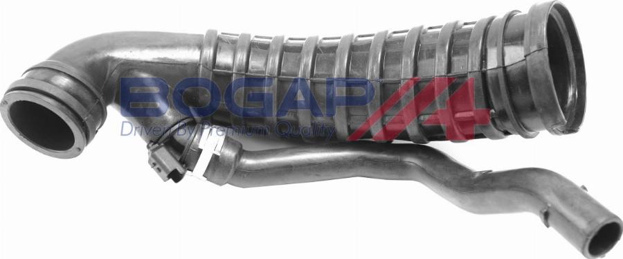 BOGAP B1710109 - Рукав повітрозабірника, повітряний фільтр autocars.com.ua