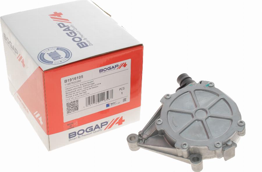 BOGAP B1916105 - Вакуумний насос, гальмівна система autocars.com.ua