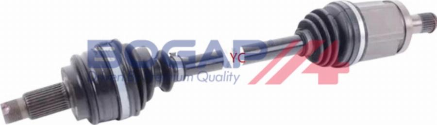BOGAP B3510507 - Приводний вал autocars.com.ua