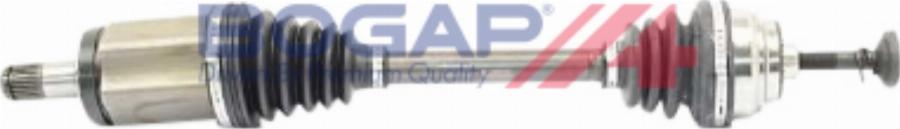 BOGAP B3710375 - Приводний вал autocars.com.ua