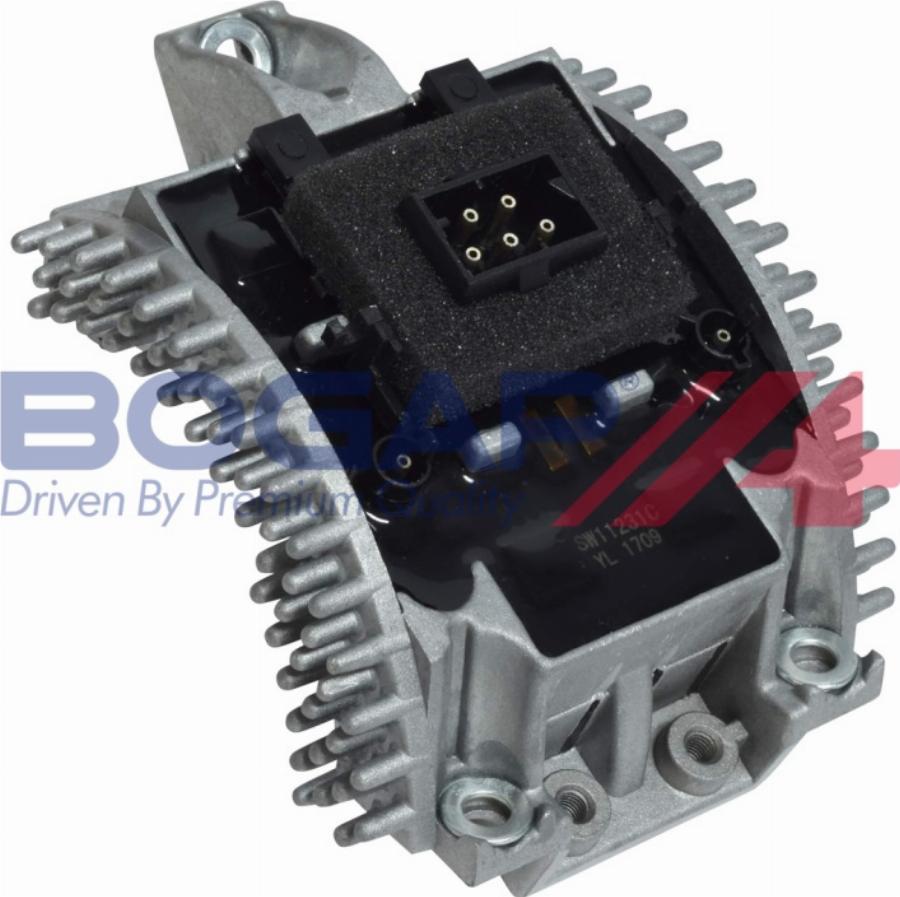 BOGAP B4112108 - Опір, реле, вентилятор салону autocars.com.ua