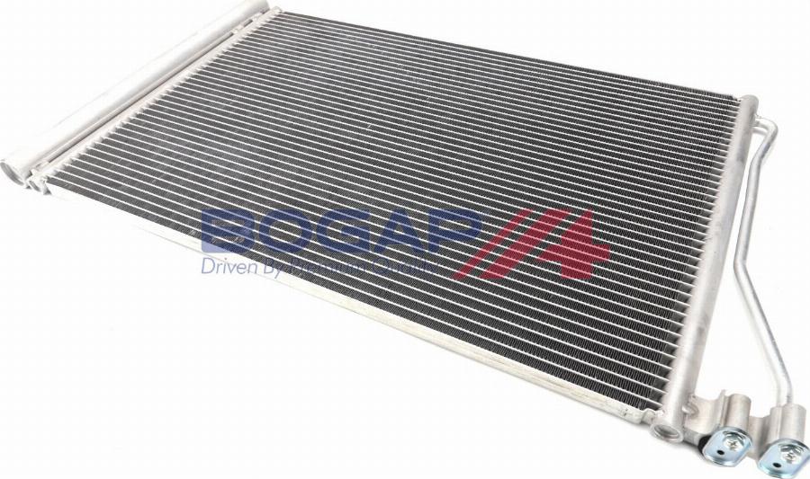 BOGAP B4117100 - Конденсатор, кондиціонер autocars.com.ua